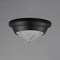 Maxim Lighting Hargreaves 1-Light Flush Mount, Black 10390PRBK - alternate 2